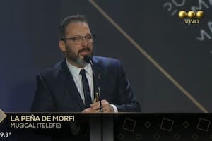 Gerardo Rozín se lleva el Martín Fierro por su programa La Peña de Morfi