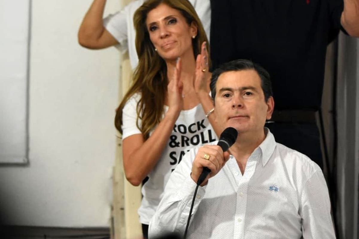 Gerardo Zamora celebró el festejo en su búnker