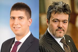 Gergely Losonci y Arpad Habony, asesores clave del húngaro Viktor Orbán