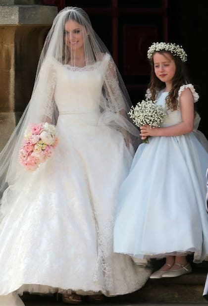 Geri y su hija Blueblell, radiantes