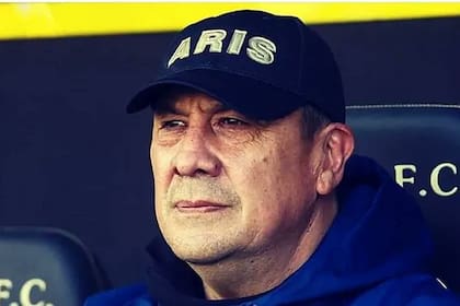 Germán Burgos, entrenador de Aris Salónica, de Grecia