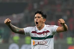 Germán Cano es una de las figuras de Fluminense de Brasil, que clasificó al Mundial de Clubes 2023 al ganar la Copa Libertadores