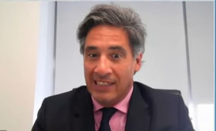 Germán Garavano en su intercambio con LN+