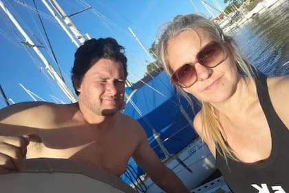 Germán Giuliani y su familia