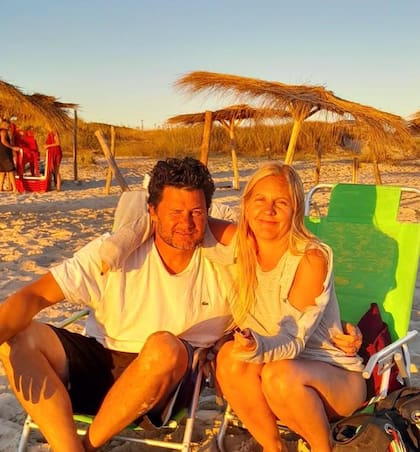 Germán Giuliani y su esposa, Virginia