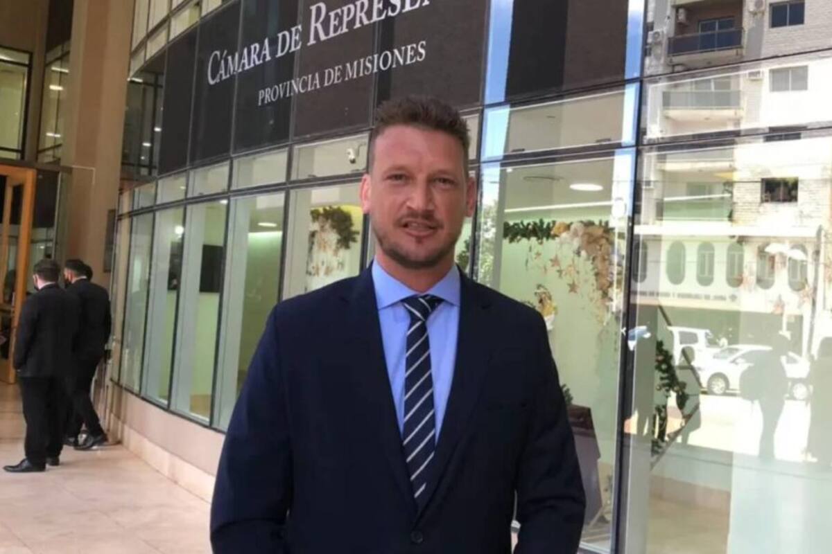 Germán Kiczka, el legislador provincial que está prófugo de la Justicia.