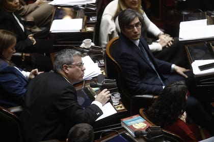 Germán Martínez discute con Martín Menen tras la media sanción a la reforma de la carta orgánica del Banco Central