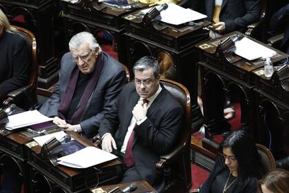 Germán Martínez, el conductor del bloque oficialista