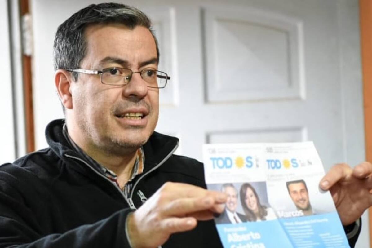 Germán Martínez elogió a Máximo Kirchner