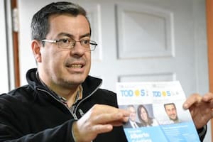 Germán Martínez elogió a Máximo Kirchner
