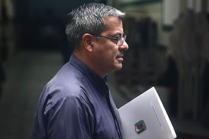Germán Martínez, jefe del bloque del PJ de Diputados