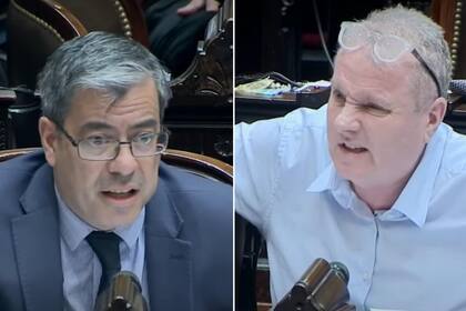 Germán Martínez y Gerardo Milman se cruzaron en el debate por la Ley Bases
