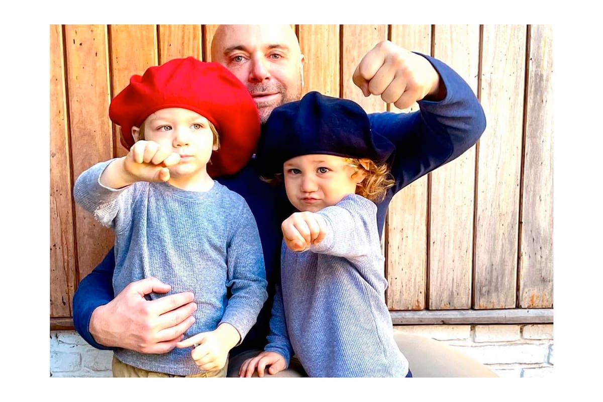 Germán Martitegui celebró el insólito tuit que sus hijos Lautaro y Lorenzo publicaron accidentalmente