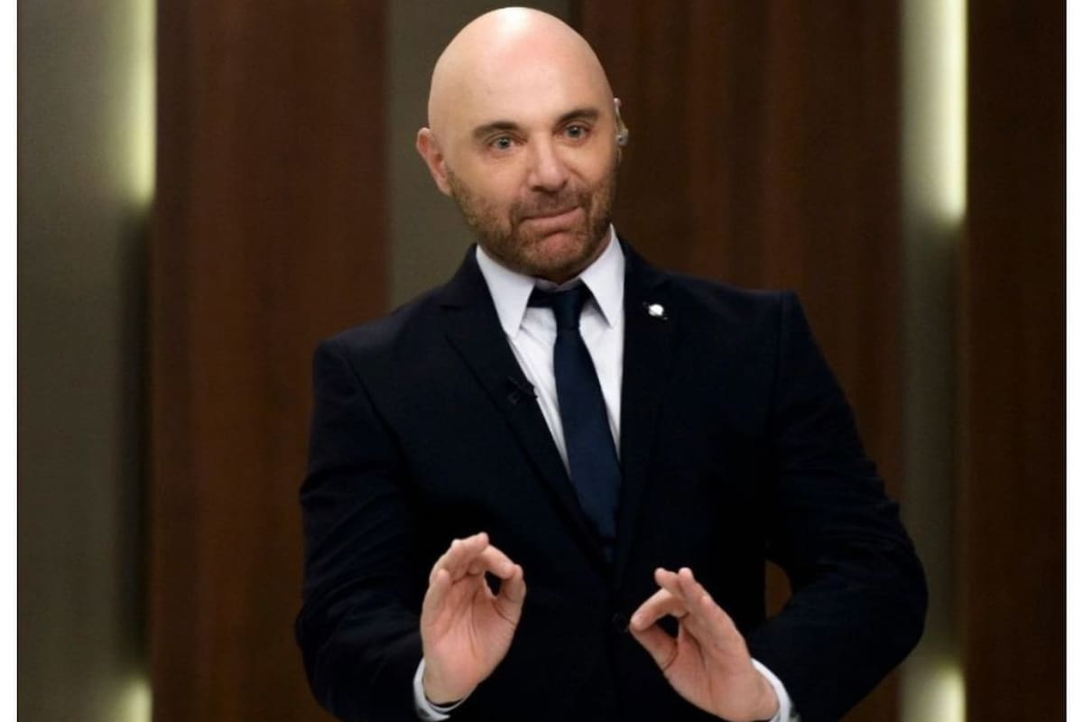 Germán Martitegui rompió el silencio y explicó por qué fue a los Martín Fierro con fiebre (Crédito: Captura de video Telefe)