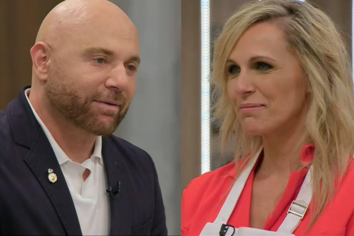 Germán Martitegui y Denise Dumas protagonizaron un picante cruce en MasterChef Celebrity