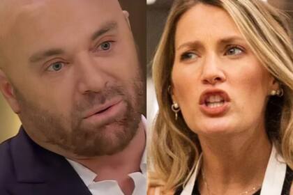 Germán Martitegui y Mica Viciconte protagonizaron un fuerte cruce en Masterchef Celebrity