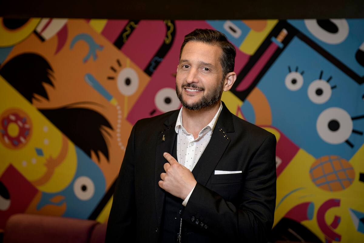 Germán Paoloski es uno de los conductores con más horas de aire en la pantalla de Telefe