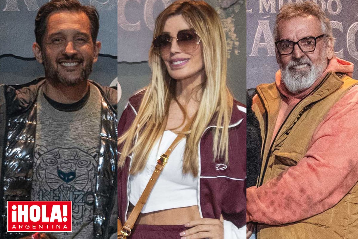 Germán Paoloski, Laura "Panam" Franco y Benito Fernández.