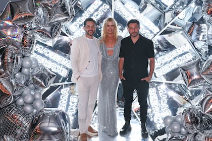 Germán Paoloski, Valeria Mazza y Gaston Baremberg