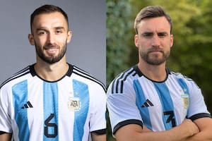 Germán Pezzella mostró su nuevo corte de pelo, en honor a la conquista del título más importante de su carrera, y Tagliafico le encontró un curioso parecido