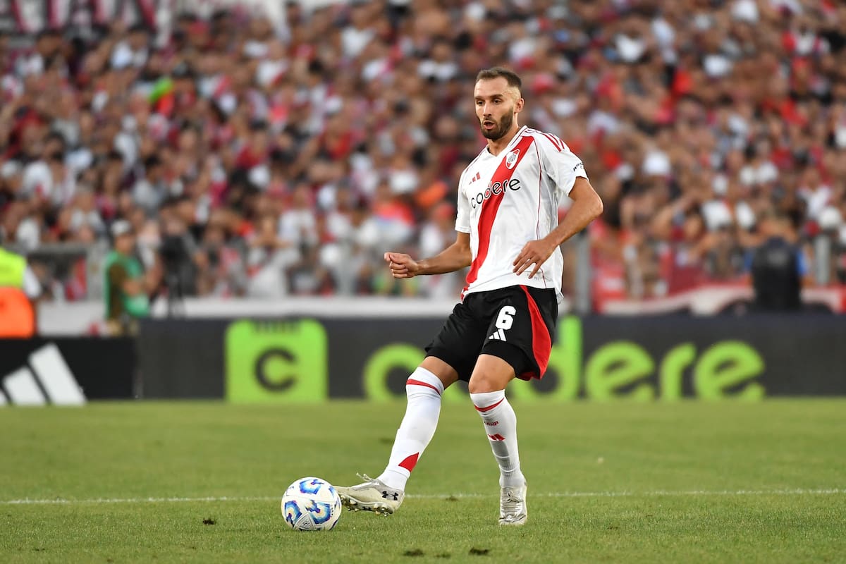 Germán Pezzella sería titular en River por primera vez, después de su rotura de ligamentos
