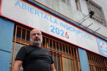 Germán Sensi, uno de los padres damnificados
