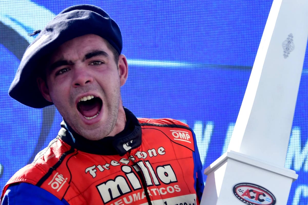 Germán Todino ganó su primera carrera en el TC en Concepción del Uruguay