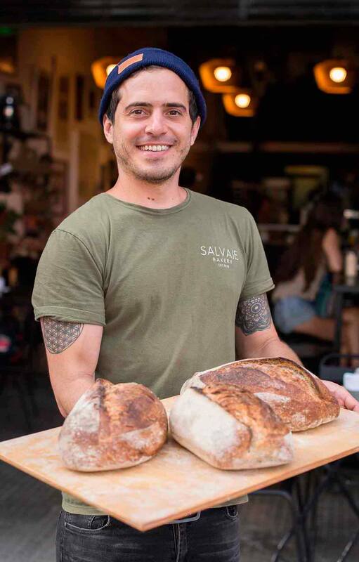 Germán Torres, dueño de Salvaje Bakery.