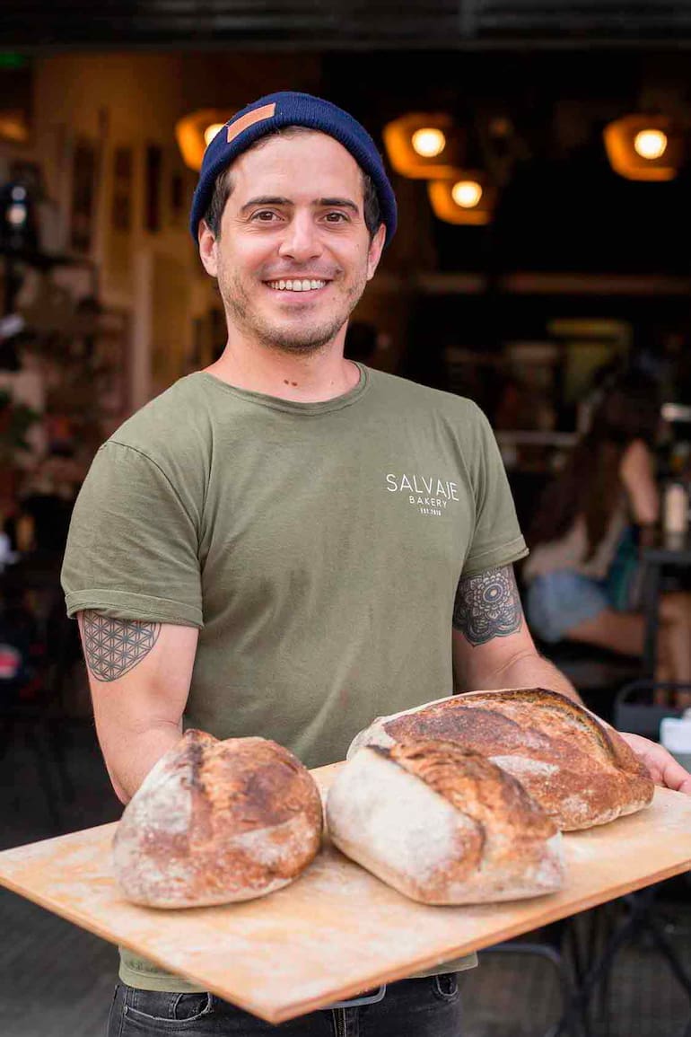 Germán Torres, dueño de Salvaje Bakery.