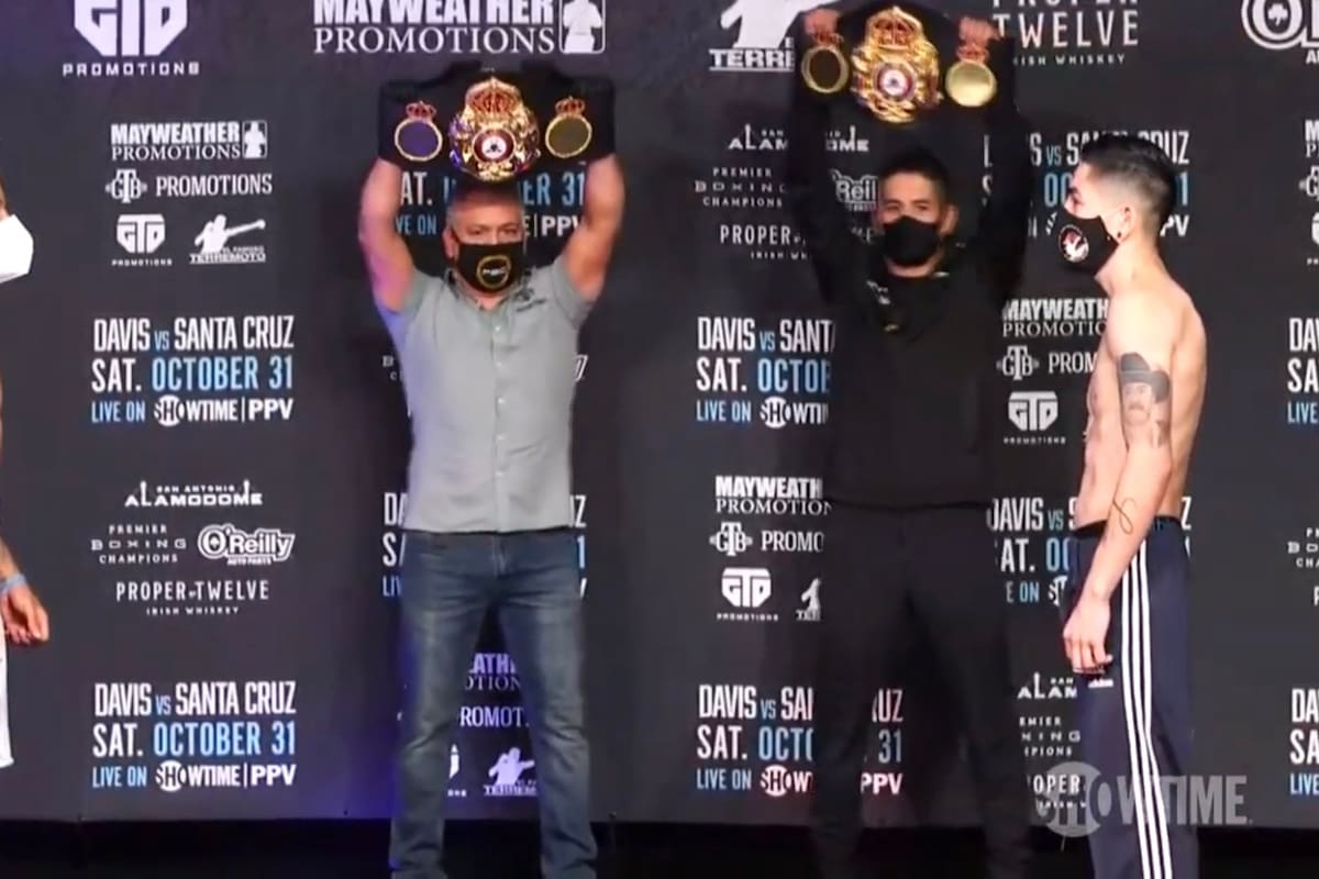 Gervonta Davis vs. Leo Santa Cruz, por títulos Superpluma y Ligero; pelearán este sábado por ESPN, desde las 22