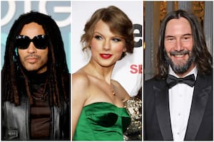 Gestos solidarios e inesperadas buenas acciones, el sello que distingue a Lenny Kravitz, Taylor Swift y Keanu Reeves