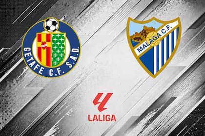 Getafe venció 1-0 a Málaga, por la Liga de España