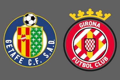 Getafe y Girona disputaron uno de los encuentros de la jornada del fútbol español