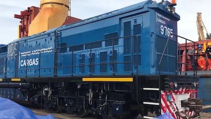 GF Default - Llegaron 18 nuevas locomotoras para el Belgrano cargas