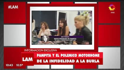 GF Default - Pampita y sus amigas hablaron del incidente en la motorhome