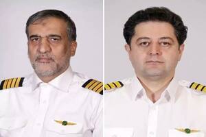 Gholamreza Ghasemi, piloto del Boeing 747 de la empresa Emtrasur, y Mahdi Museli, su copiloto.
