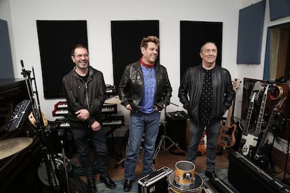 Pablo Guyot, Willy Iturri y Alfredo Toth