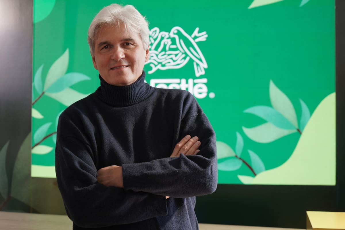 Gian Carlo Aubry, CEO de Nestlé Argentina, en la Exposición Rural de Palermo