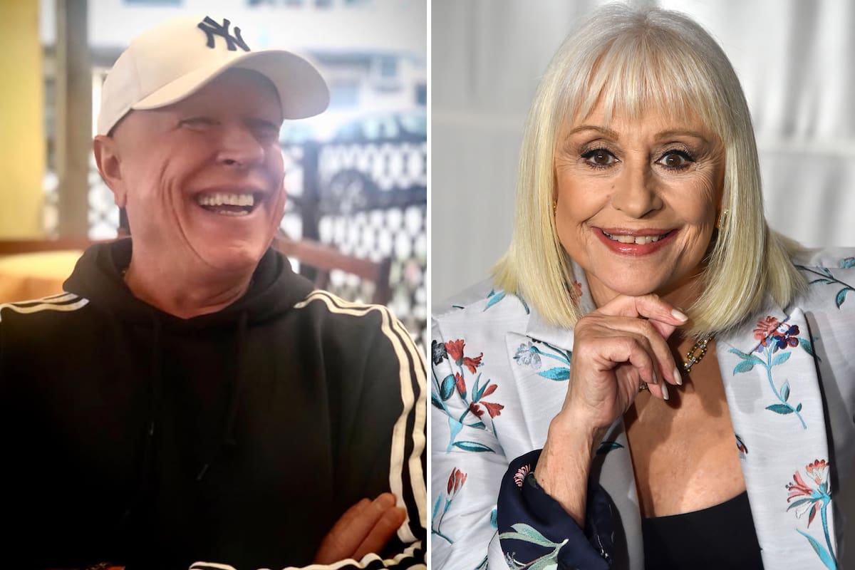 Gian Luca Pelloni y Raffaella Carrà