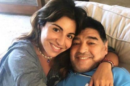Gianinna Maradona mostró la señal que recibió de Diego (Archivo)