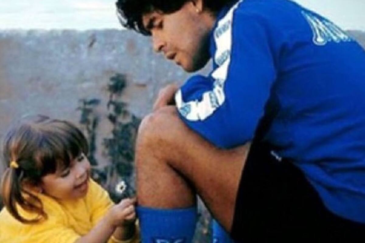 Gianinna Maradona y su tierno mensaje para su papá Diego Maradona en su cumpleaños