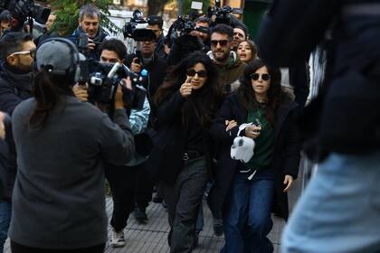 Gianinna y Dalma Maradona, tras la anulación del juicio