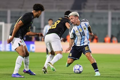 Gianluca Prestianni, de 20 años, tuvo un buen partido ante Bolivia; ya había debutado frente a Angola, a fines de 2025