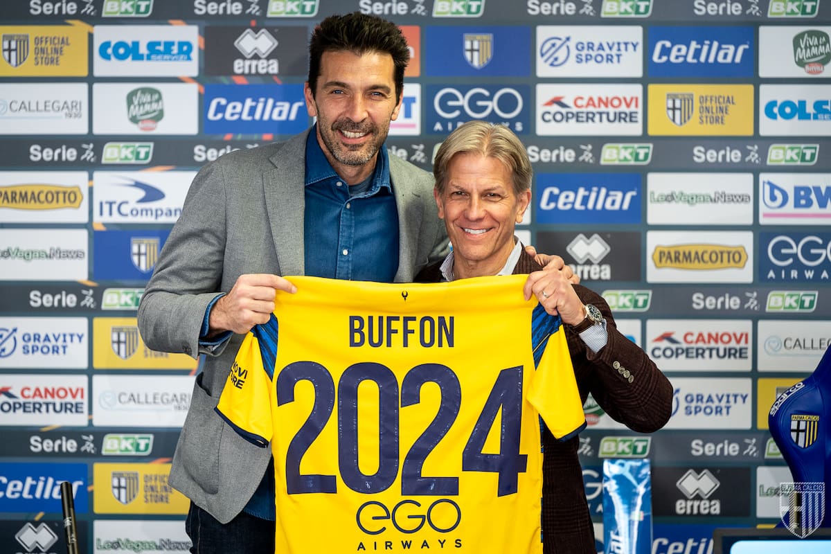 Gianluigi Buffón, renueva su contrato con Parma hasta 2024