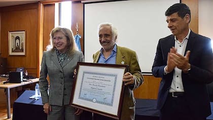 Giannetassio fue reconocida como Profesora Emérita de la Universidad Nacional Arturo Jauretche
