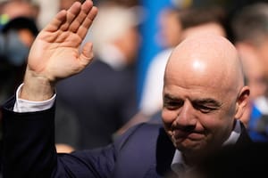 Gianni Infantino, cansado por el trajín del Mundial