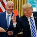 Infantino negó que Trump haya influido en la decisión de la FIFA que favoreció a Estados Unidos