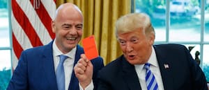 Infantino negó que Trump haya influido en la decisión de la FIFA que favoreció a Estados Unidos