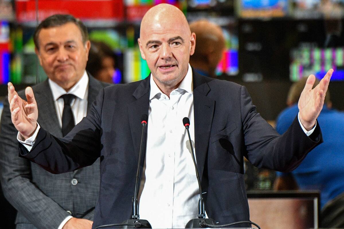 Gianni Infantino, presidente de la FIFA