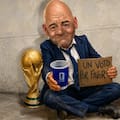 El mundo contra Infantino: la mayor obra de autodestrucción después de "cortarse solo"